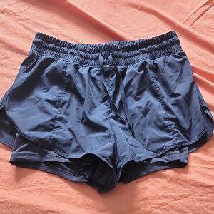 90 Degree By Reflex Navy Athletic Shorts